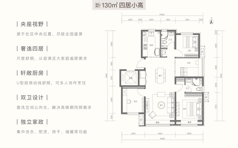 长安润璟4室2厅3卫